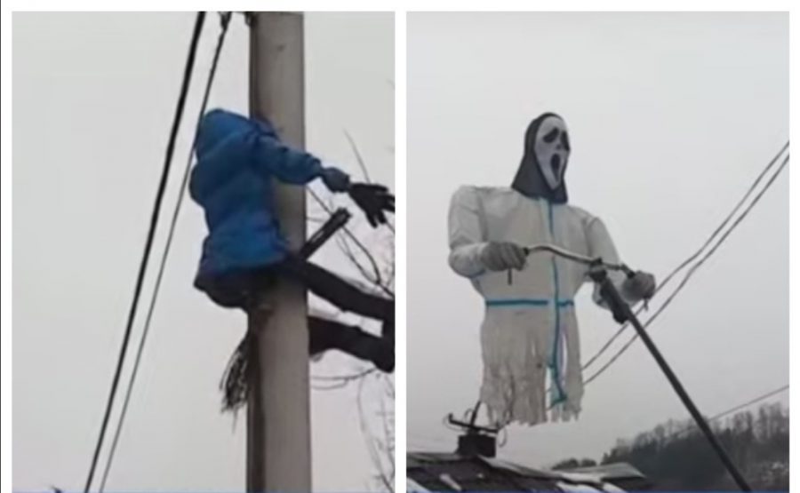 В Новокузнецке остатки Хэллоуина повергли в шок жителей