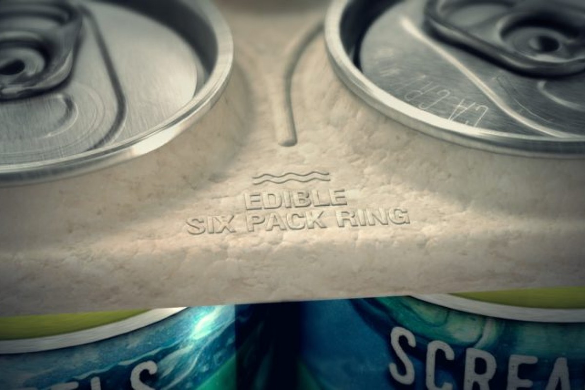 Introducing Edible Beer Can Rings That Feed, Rather Than Kill, Sea Animals