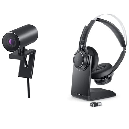 Dell UltraSharp Webcam WB7022 and Dell Premier Wireless ANC Headset - WL7022