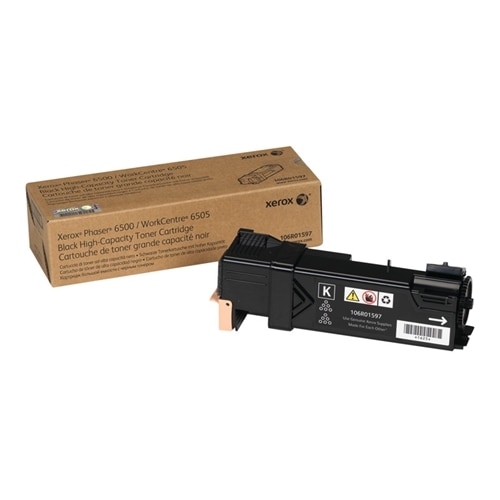 Xerox - High Capacity - black - original - toner cartridge - for Phaser 6500; WorkCentre 6505