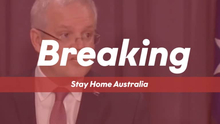 Breaking News - Stay Home Australia