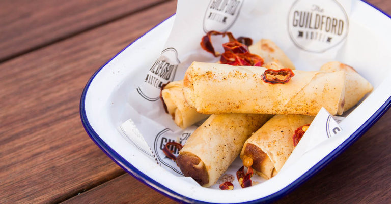 The Guildford Takeaway - Cheeseburger Spring Rolls