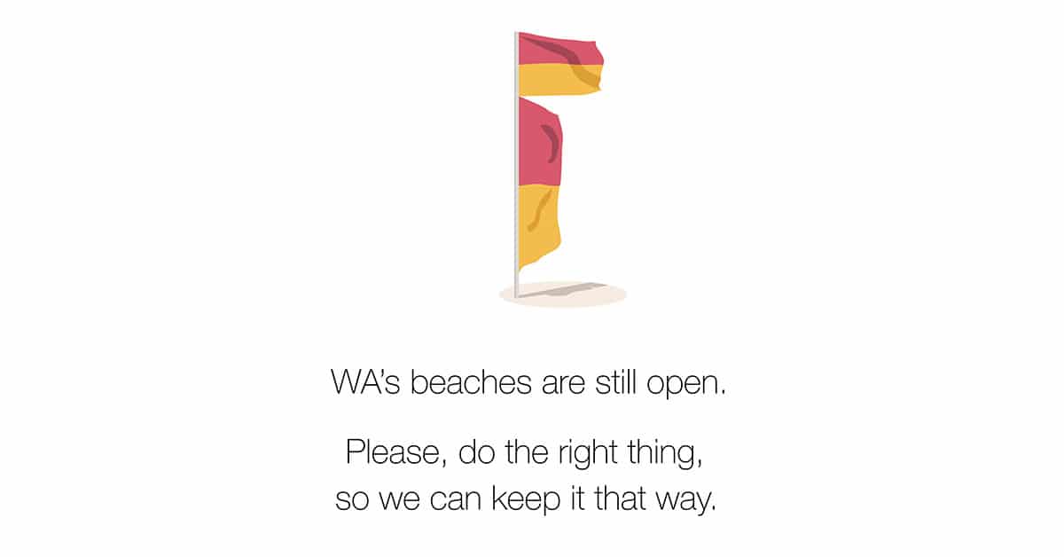 Mark McGowan announced WA beaches to stay open