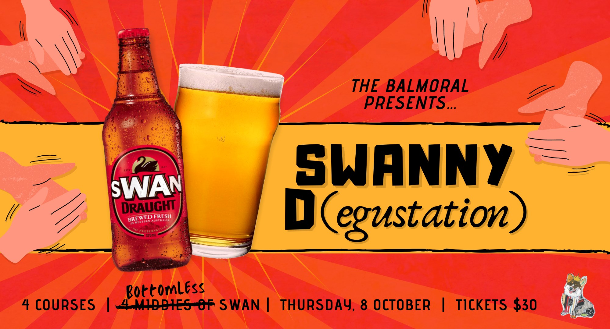 Swanny D Balmoral - Swan Draught Degustation