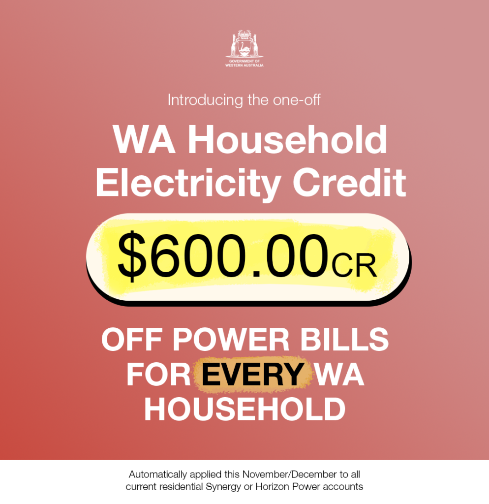 WA Household Electricity Credit