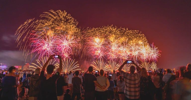new year's eve perth fireworks start time and locations