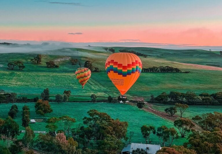 hot air balloon avon valley