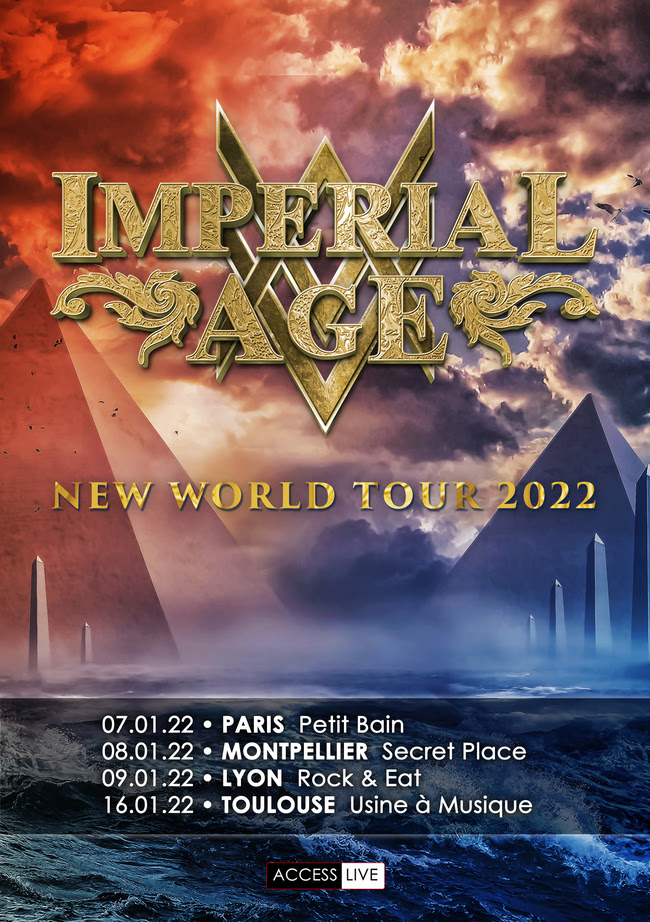 image article IMPERIAL AGE sort son nouvel album et propose 4 concerts !