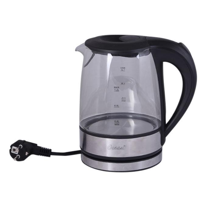 Ocean Ele Automatic Electric Kettle 1 2 Ltr White And Black