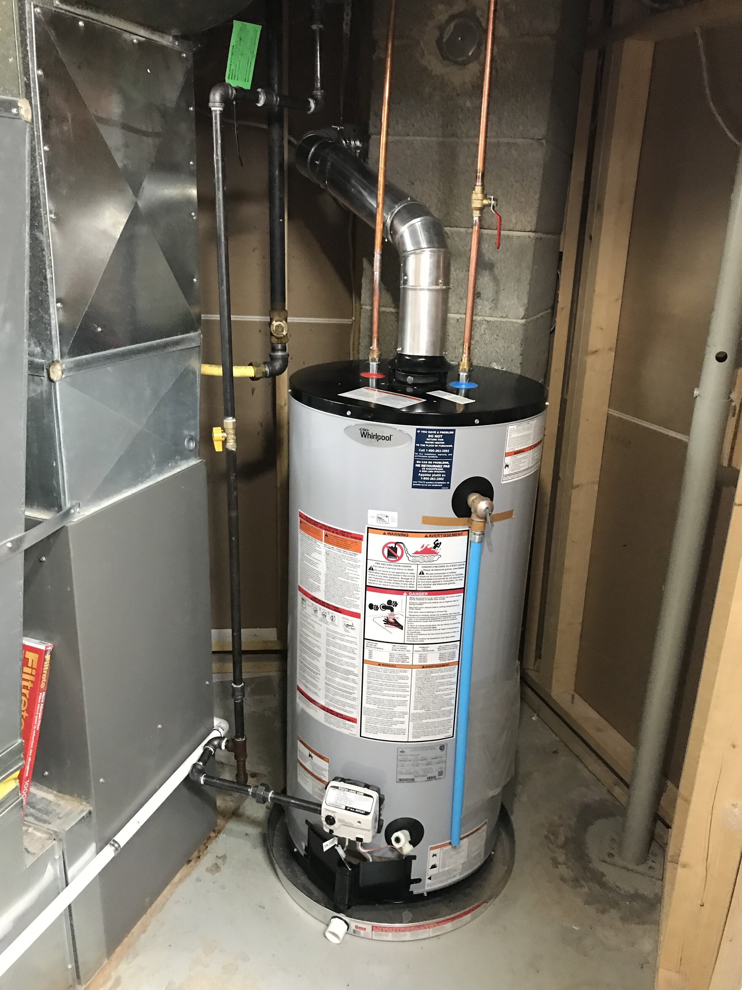50 Gallon Whirlpool Water Heater Installation Trusted Plumbing