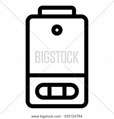 Gas Water Heater Icon Vector Photo Free Trial Bigstock