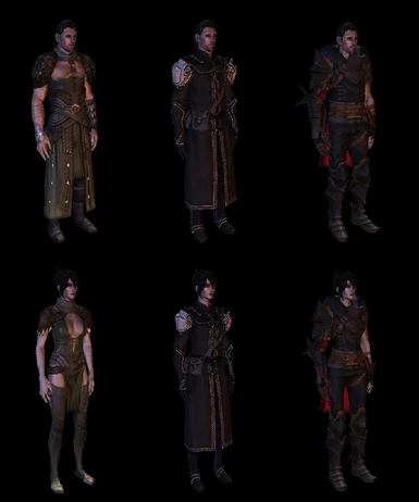 Mage Robe Replacements (Preview with Malcolm's Bequest Recolour)