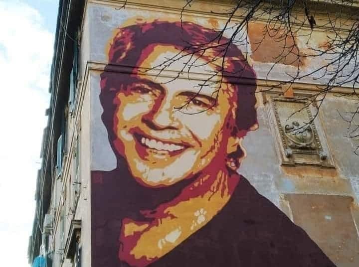 A Testaccio Inaugurato Il Murale Per Lando Fiorini Valeriani Un Omaggio Ad Un Grande Artista
