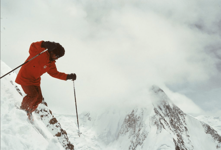 Sylvain Saudan - extreme skiing
