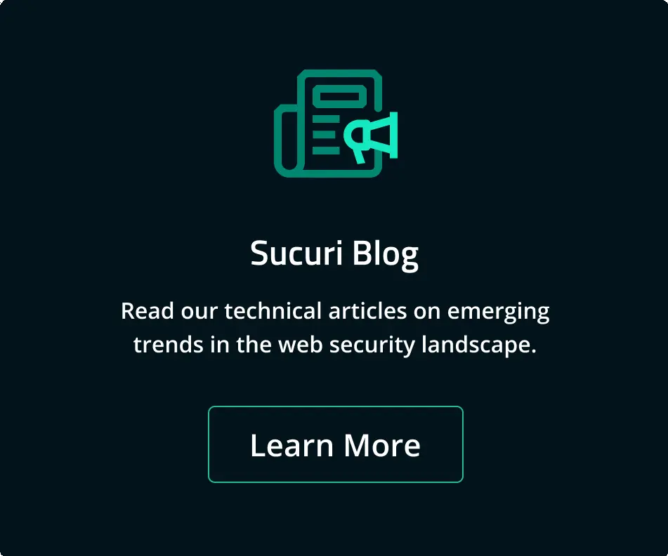 Sucuri Blog