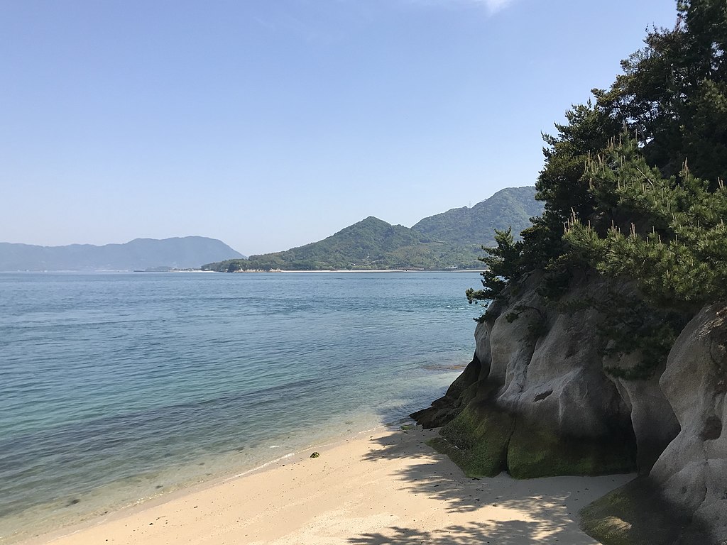 Plaja Okunoshima Rabbit Island
