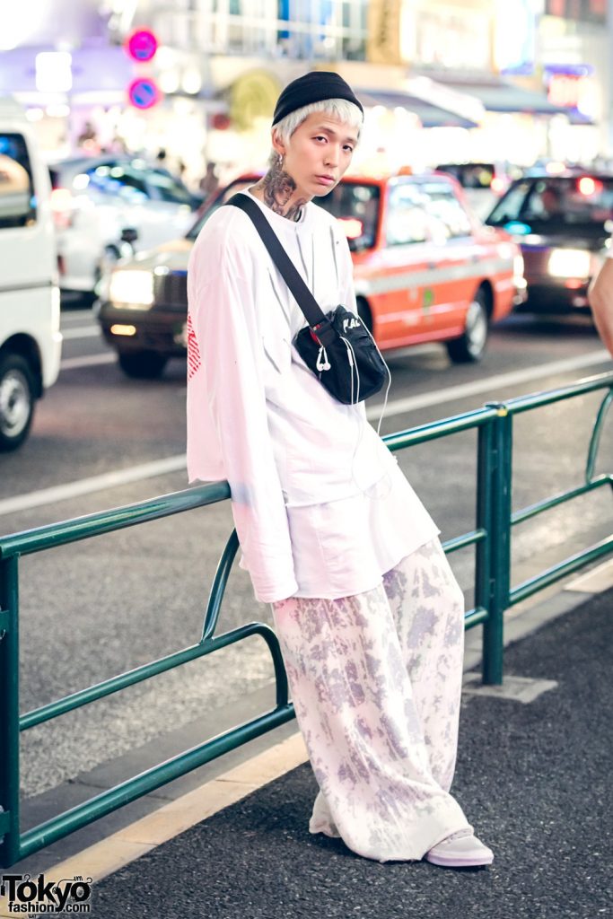 Japanese Fashion Trends - White on white