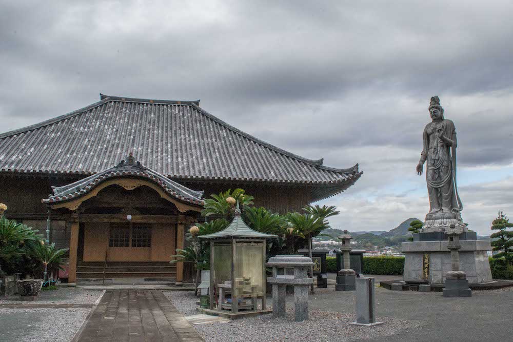 Shimabara Nagasaki Japan - Temple Gyokuho 1