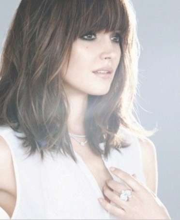 Featured Photo of Long Bob Haircuts With Fringe