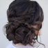 Side Bun Prom Hairstyles With Soft Curls