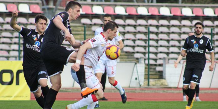 Hermannstadt a ratat incredibil un penalty contra lui Gaz Metan / Foto: Telekom Sport