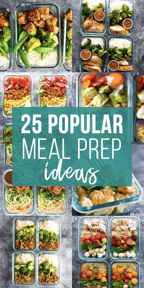 25 Most Popular Lunch Meal Prep Ideas | Sweet Peas and Saffron