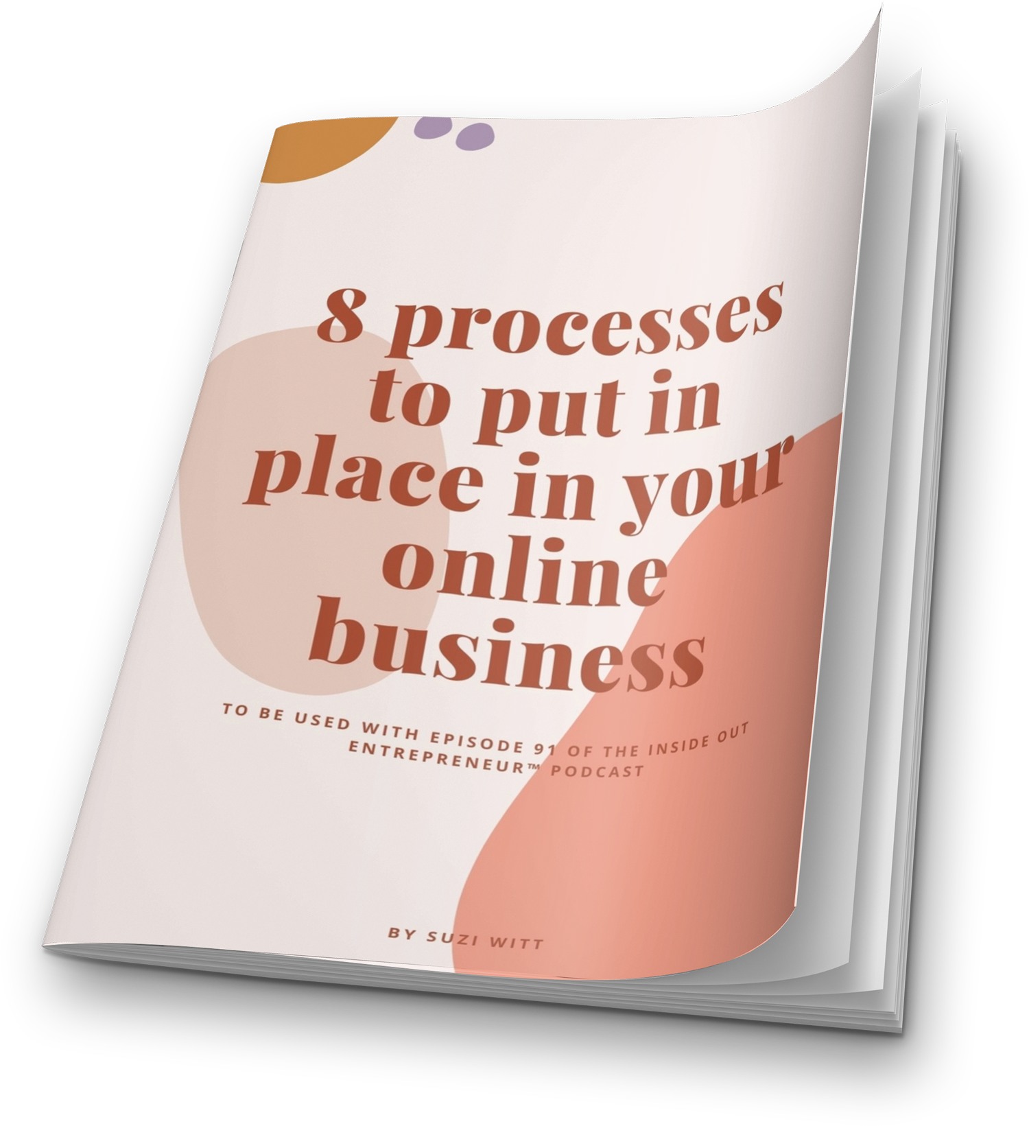 8 processes to put in place in your online business guide
