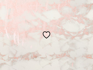 Marble Wallpaper Heart