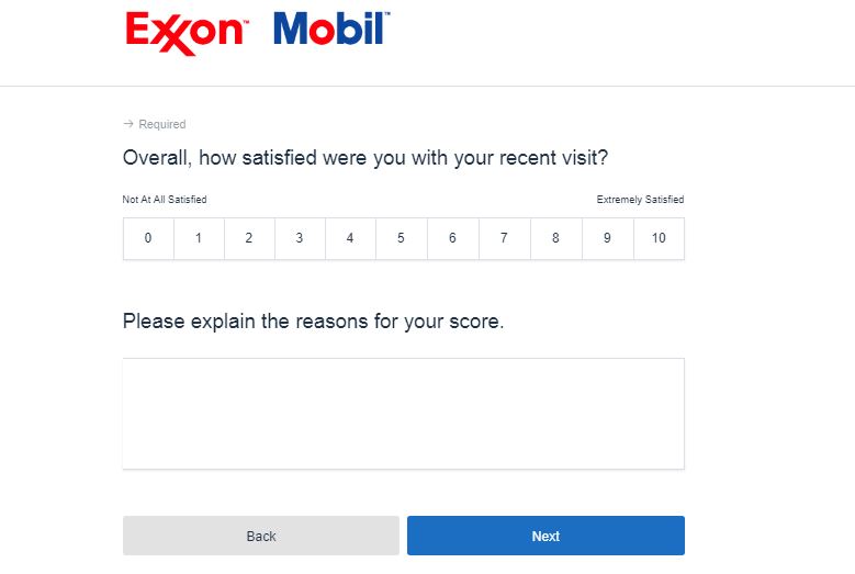 ExxonMobil Survey