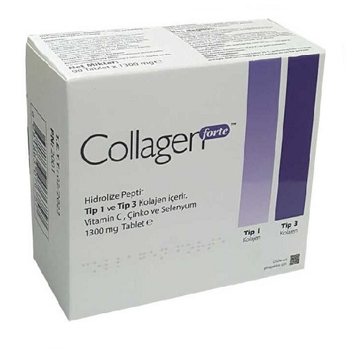 Collagen Forte Hidrolize Peptit 90 Tablet Ürün Fotoğrafı
