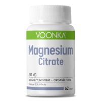 Voonka Magnesium Citrate 200 Mg 62 Tablet'in Ürün Fotoğrafı