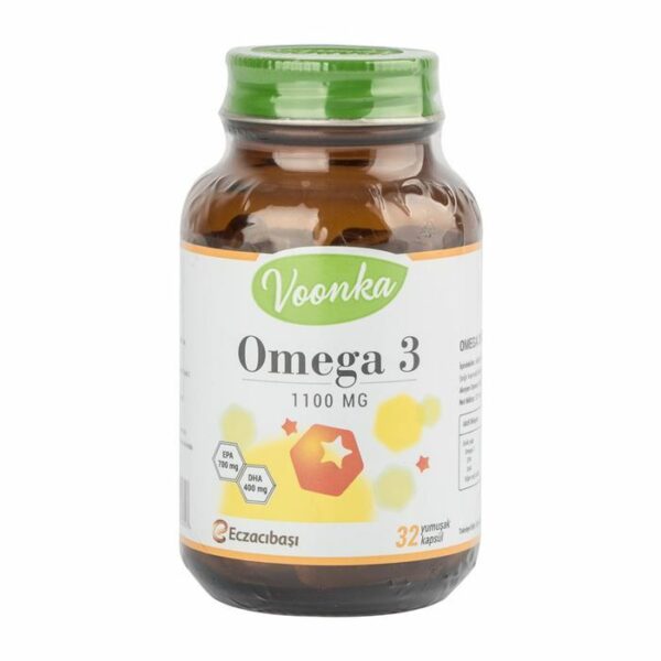 Voonka Omega 3 32 Kapsül / 1100 mg'ın Ürün Fotoğrafı