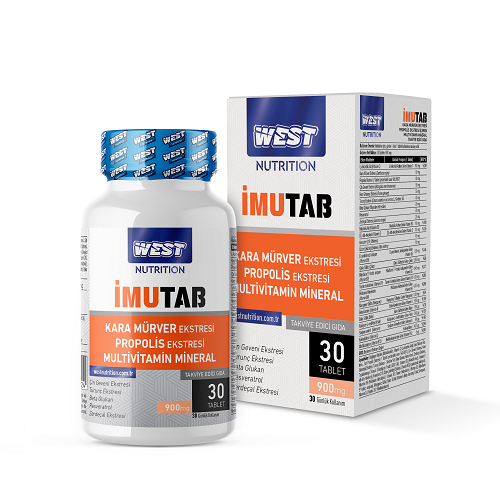 West Nutrition İmutab Multivitamin Mineral 30 Tablet'in Ürün Fotoğrafı