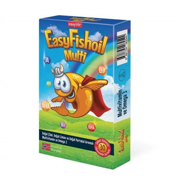 Easyvit Easyfishoil Multi 30 Tablet'in Ürün Fotoğrafı