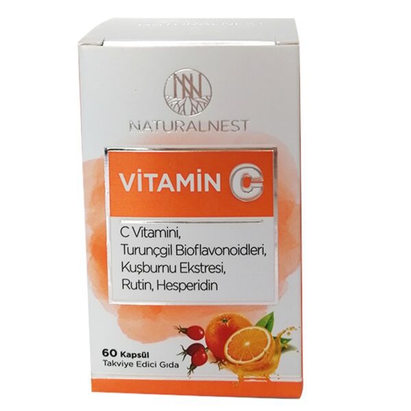Naturalnest Vitamin C 60 Kapsül'ün ürün fotoğrafı