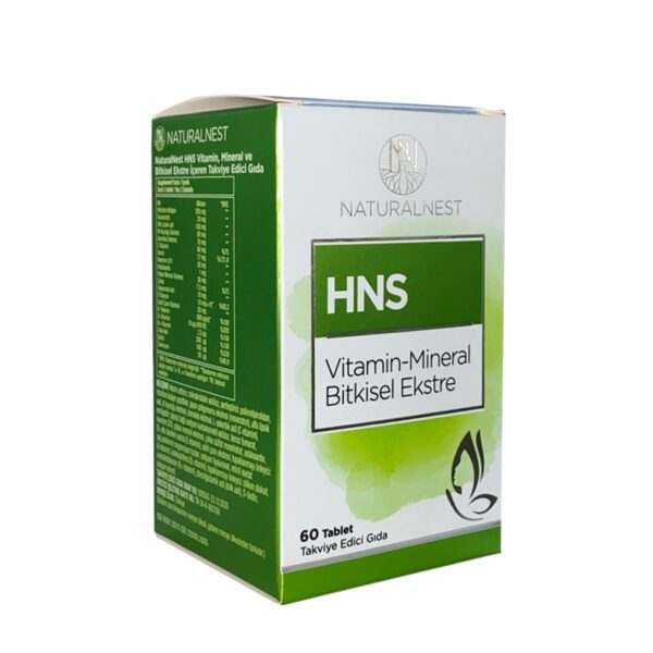 Naturalnest HNS vitamin mineral 60 Tablet Ürün fotoğrafı