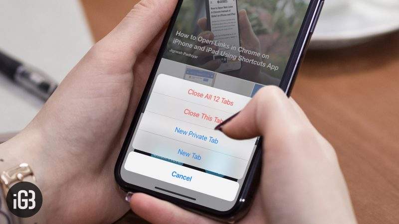 How to Close All Tabs at Once in Safari on iPhone or iPad