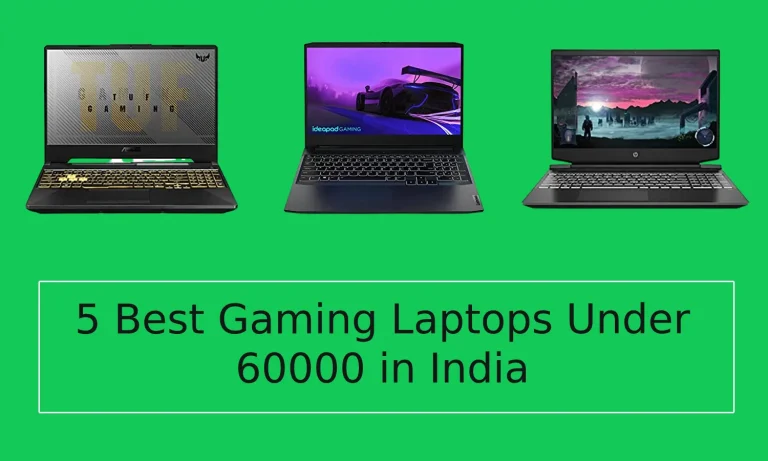 5 Best Gaming Laptops Under 60000 in India
