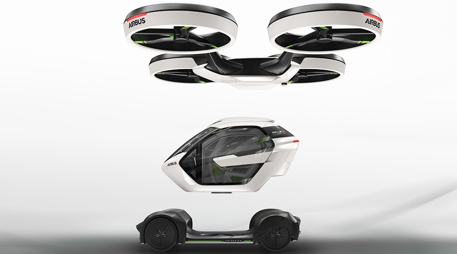 Airbus has designed a part-car part-drone