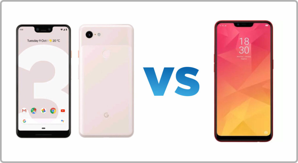 Google Pixel 3 XL vs Realme U1 Compare Mobile Phones