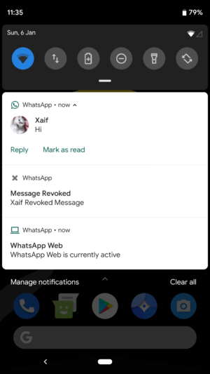 Read Deleted WhatsApp Message