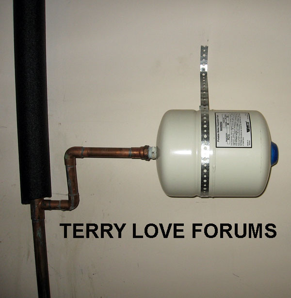 Water Heater Code Straps Expansion Tank Terry Love Plumbing
