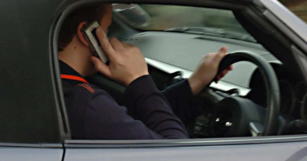 Driver caught on his mobile phone an incredible nine times over four years, say police