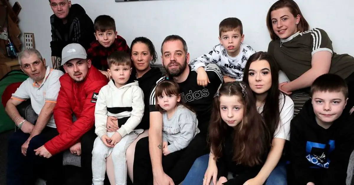Family of 13 living in fear as they face council eviction from eight-bedroom property