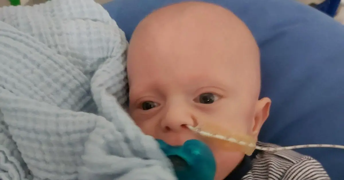 Miracle baby weighed just more than a tin of tomatoes when he was born four months premature