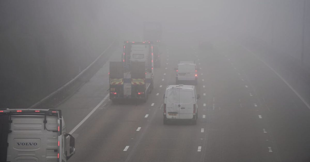 Yellow alert for heavy fog issued across the country for today