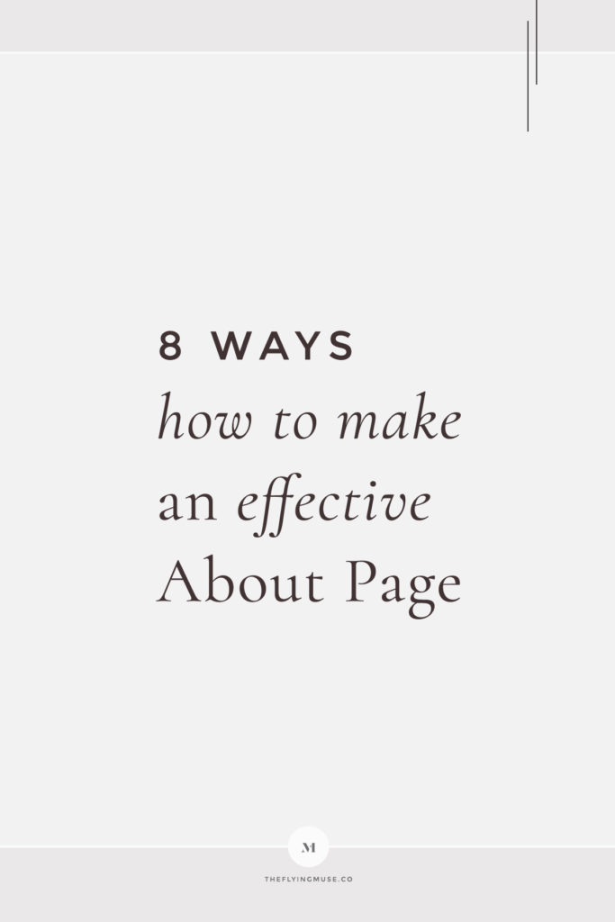 Ways How to make an Effective About Page