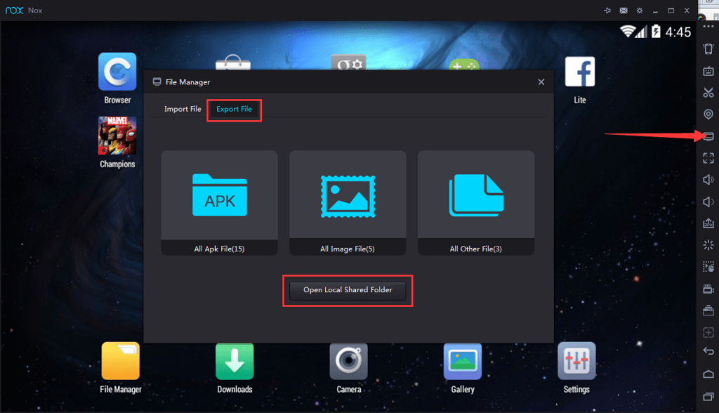 Netflix MOD downloaded for PC running in NOX Player