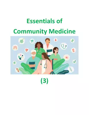 تحميل كتاِب ESSENTIALS OF COMMUNITY MEDICINE 3 PDF رابط مباشر 