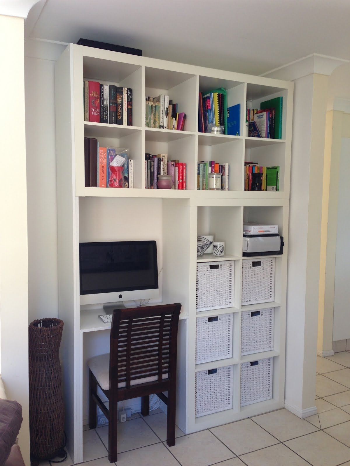 Inspiration about Bookshelf Desk Combo Ikea Best Home Furniture Ideas Regarding Study Desk With Bookshelf (#14 of 15)